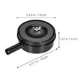 thumbnail image 2 of FELTECHELECTR 4Pcs Noise Reduction Technology Plastic Compressor Muffler for Workshop Use and Air Compressor 13.0X10.0X4.0In, 2 of 8