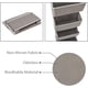 thumbnail image 2 of Organizador colgante de pared con ventana de malla para mayor visibilidad, material transpirable no tejido para bolsillos de gran capacidad (gris), 2 of 6