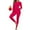 Red, variant on Thermal Underwear for Women Long Johns with Fleece Lined, Base Layer Women Cold Weather Top Bottom
