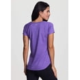 thumbnail image 2 of RBX Active Women's Space Dye Ultra Soft Stretch Short Sleeve Tee, 2 of 7
