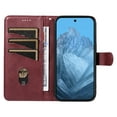 thumbnail image 4 of Phone Case for Google Pixel 9 5G Magnetic PU Leather Card Slots Durable Wallet Cover, 4 of 5