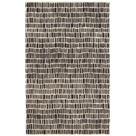Dash & Albert Roark Hand Tufted Wool Rug, 5' x 8', Charcoal