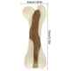 thumbnail image 2 of Muyoka Kyoffiie Dog Molar Toy Bone Shape Nylon Dog Chew Toy con sabor a carne real para masticadores agresivos Cuidado del cepillo de dientes para perros Juguetes para masticar para perros pequeños, m Muyoka Hogar, 2 of 7