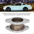 thumbnail image 4 of 2.5in to 3in Exhaust Extension Flange Adapter Mild Steel CNC Machining for Most Cars, 4 of 5