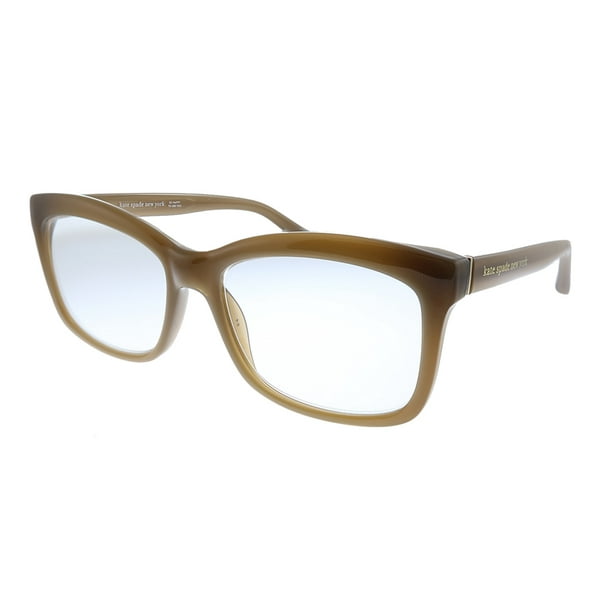 Kate Spade KS DOLLIE Plastic Womens Oval Reading Glasses Brown 53mm Adult -  