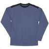 Men's Two-Toned Ribbed Crew