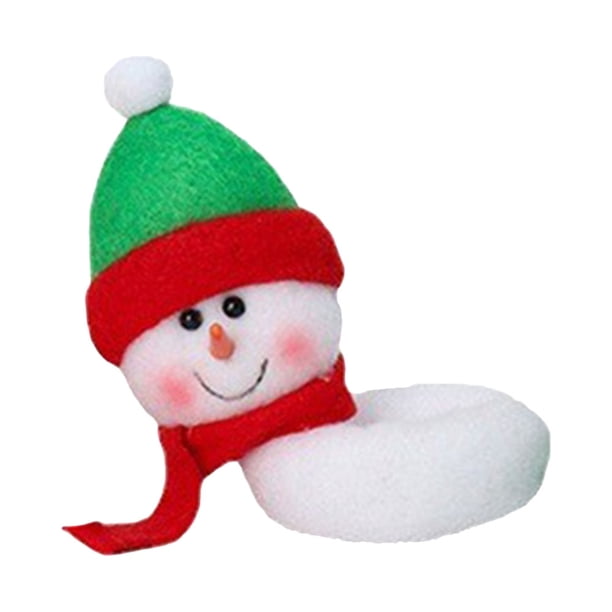 Decoración de copa de vino de gnomo de Navidad, adorno de botella de muñeco de nieve para decoración de fiesta navideña