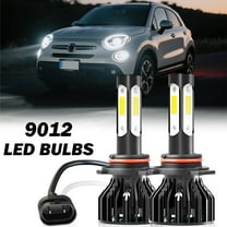 For FIAT 500X 2016-2019 Headlights 9012 High/Low Beam 2pc