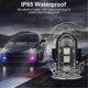 thumbnail image 3 of 4PCS Wireless LED Strobe Lights with Remote Control, 8 Colors USB Charing Waterproof Emergency Warning Lights, 3 of 5