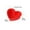 White L, variant on 10 Inch Mini Heart Shaped Cake Pans Nonstick Silicone Heart Cake Molds for Baking Set of 1 (Red, L )