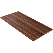 Kaboon 40x18 inch Universal Table Top, Dark Walnut