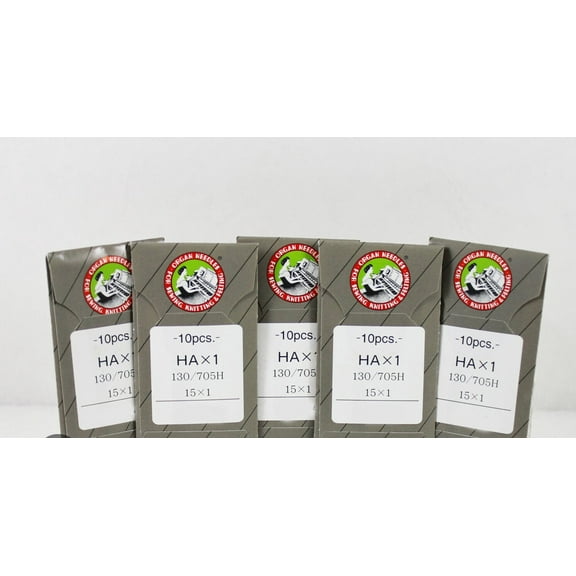 Teamwork 10 ORGAN HAX1SP #11 NEEDLES for JANOME / NEWHOME SERGERS 15X1SP