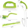 thumbnail image 5 of 5 Pcs Tile Grout Brush Kit Window Cleaning Grouts In Bathroom Kitchen And Household Removes Mildew Surfacely, 5 of 5