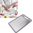 thumbnail image 1 of Double Sided Cutting Board,Rapid Thawing And Grinding Plate With Knife Sharpener Suitable For Kitchen, 1 of 8