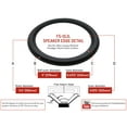 thumbnail image 4 of Paradigm Subwoofer 12 Pouces Haut-Parleur en Mousse Kit de Réparation FSK-12JL-1 (Simple), 4 of 5