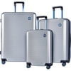 Travelers Club Luggage Beijing 3pc Expandable Hardside Spinner Luggage
