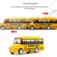 thumbnail image 4 of Alloy School Bus Model Toy Car 1 24 Scale for Boys Collection and Decoration, 4 of 5