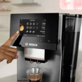 thumbnail image 2 of Bosch 800 Series Fully Automatic Espresso, Coffee & Cold Brew Machine with Built-In Grinder, Milk Frother & Touchscreen Display - Refurbished Excellent, 2 of 7