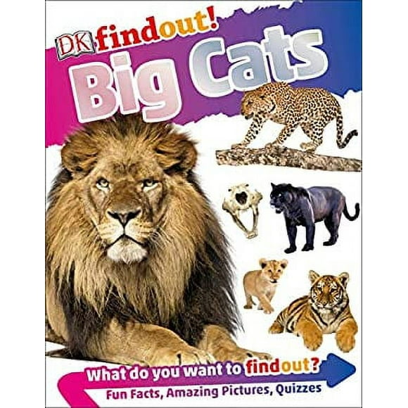DKfindout! Big Cats 9781465479303 Used / Pre-owned