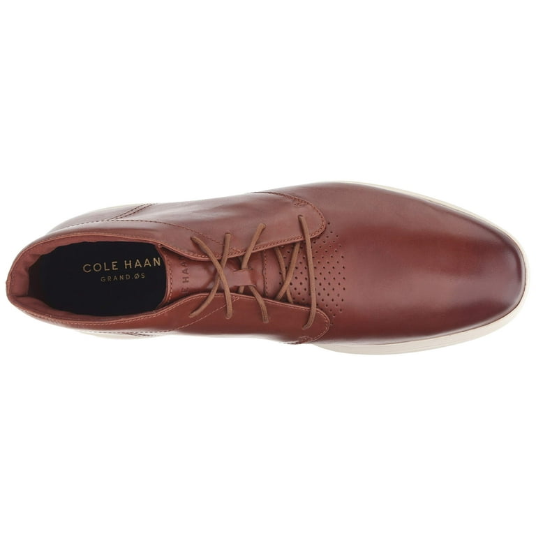 Cole Haan Men s Grand Tour Chukka Leather Ivory Boot 13 Walmart