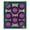 Purple Magic Velvet, variant on Christmas By Krebs Made in The USA Designer Seamless Glass Christmas Ball Ornaments, 2 5/8" (67mm), 8 Pieces