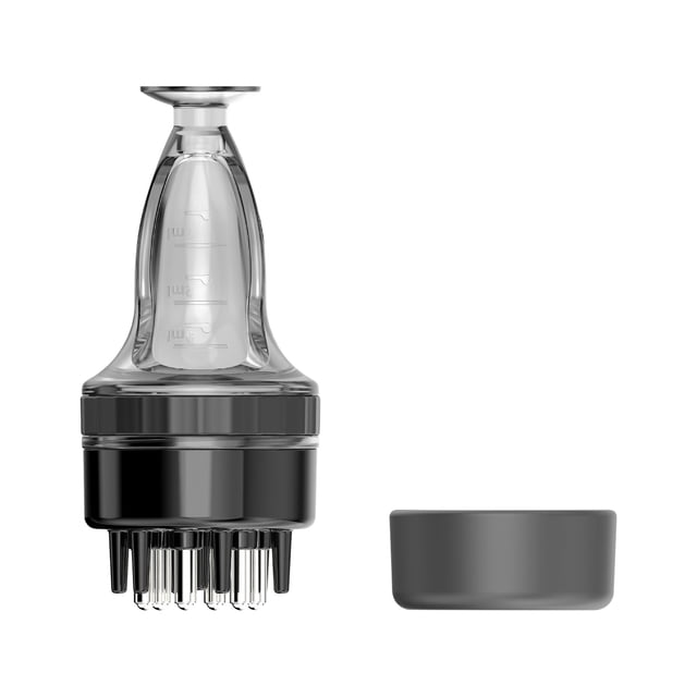 FcBaudy Massager Mini Scalp Applicator, 1mL Rolling Ball Application, Guiding Fluid, Massage, Hair Care Comb, Oil, And Medication Dispenser For The Head Head Massager