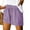 Purple, variant on Black Loose Fit Shorts for Ladies Summer Fall Faux Linen Work Out Gym Brunch Jogger Straight Leg Basic Shorts Womens 2025 Clothes Trendy Y2K XXL