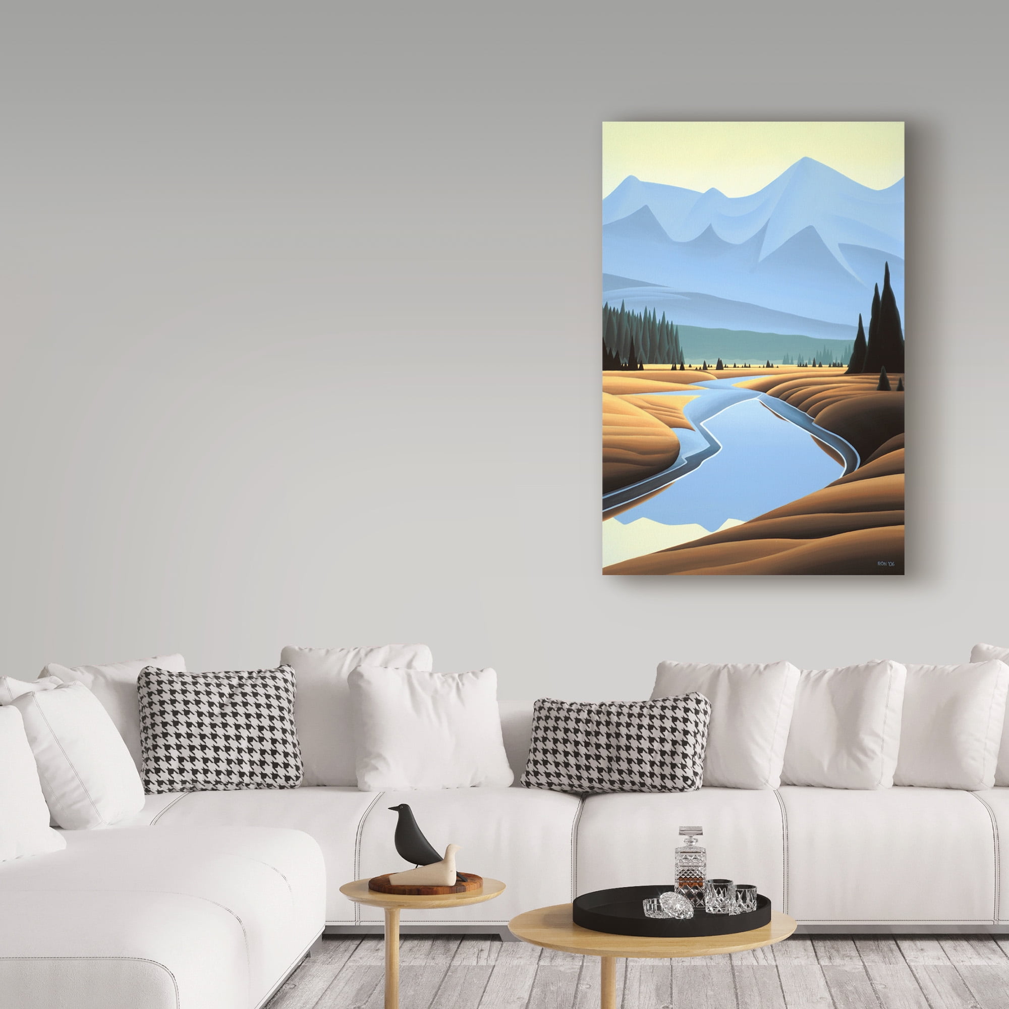 Trademark Fine Art 'Kootenay Autumn' Canvas Art by Ron Parker