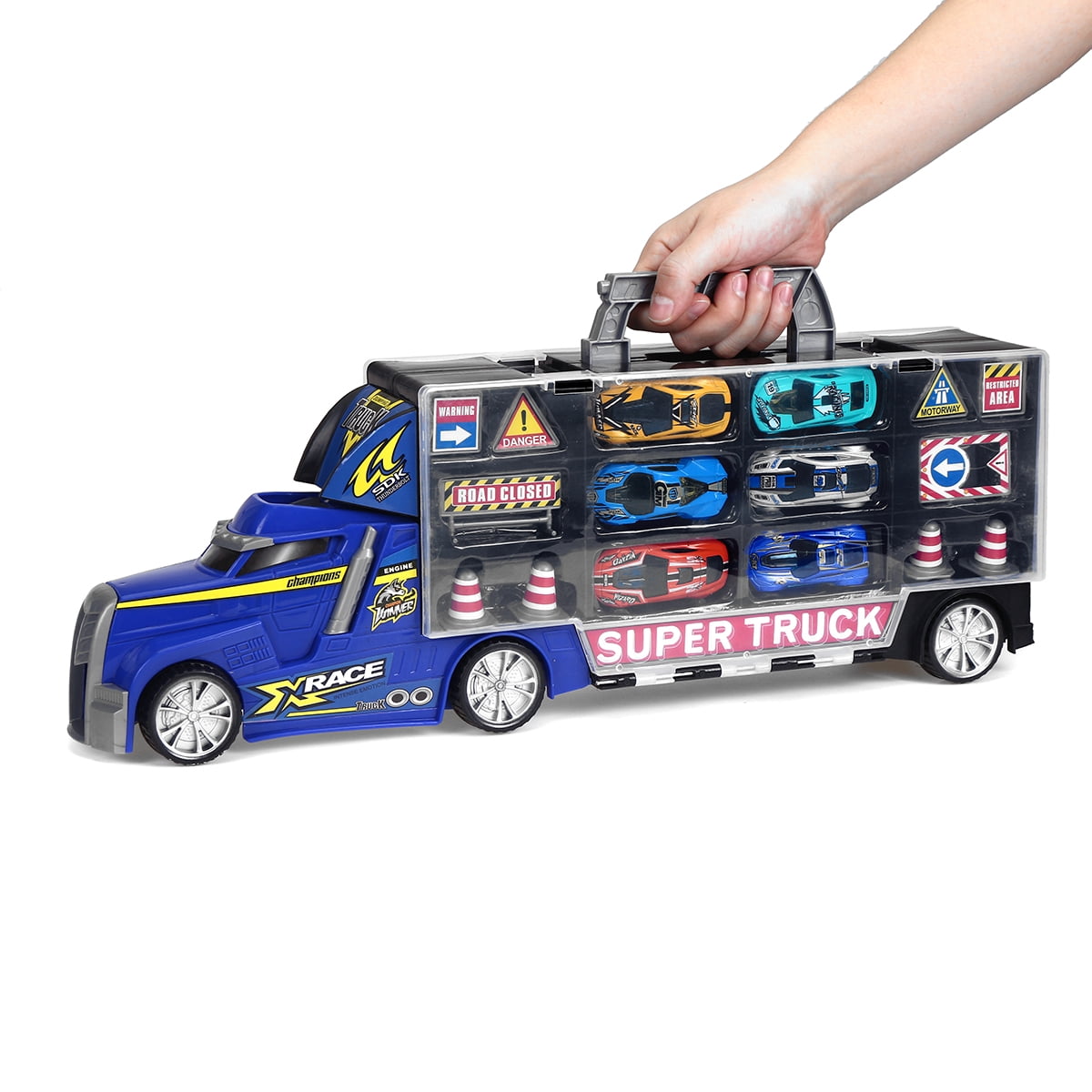car and slide toy