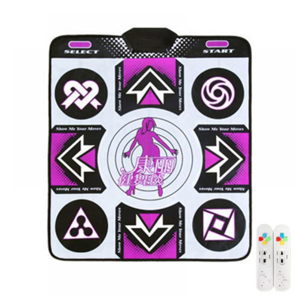 Family Game Gym Double User Dance Mats Sense Game for Adults Kids Dance Step Pad Games for Girls Multi-Function Games & Levels Dance Pads for Children 