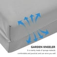 thumbnail image 4 of HOOWIFFY Gardening Knee Pad Grey Comfortable Knee Protection Indoor Use 1Pack, 4 of 6