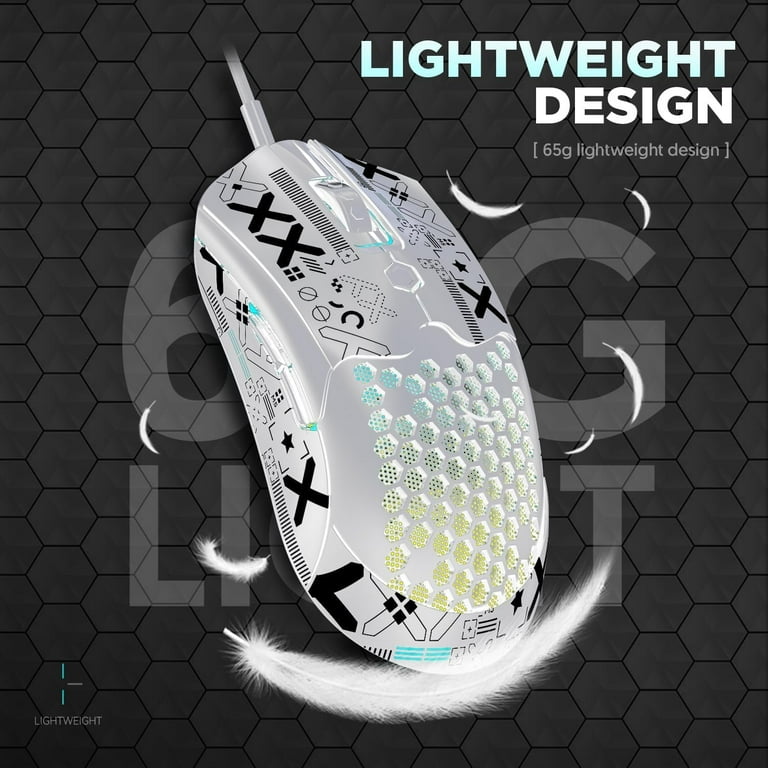 ZIYOU LANG M5 RGB Gaming Mouse, 12000 DPI, 6 Programmable Buttons