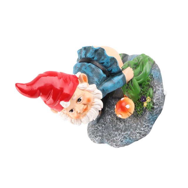 Adornos Enanos, Decoraciones De Figuras De Gnomo De Resina Resistentes Lindos Para Césped