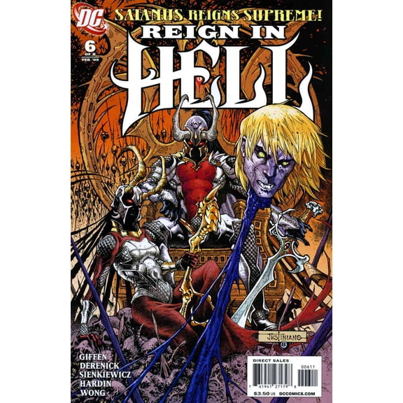 Reign In Hell #6 VF ; DC Comic Book