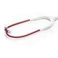 thumbnail image 4 of MDF® Acoustica® Deluxe Lightweight Dual Head Stethoscope - Free-Parts-for-Life & Lifetime Warranty - Red and White (MDF747XP-R29)…, 4 of 15