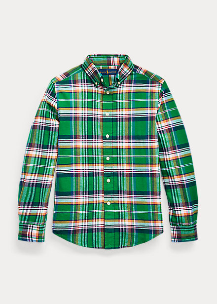 ralph lauren green plaid