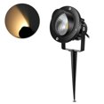 thumbnail image 2 of Matsuzay Enchufe de EE. UU. 10W COB LED Luz de césped Exterior Impermeable IP65 Lámpara de punto de reflector de jardín con foco de punta Iluminación y accesorios, 2 of 6