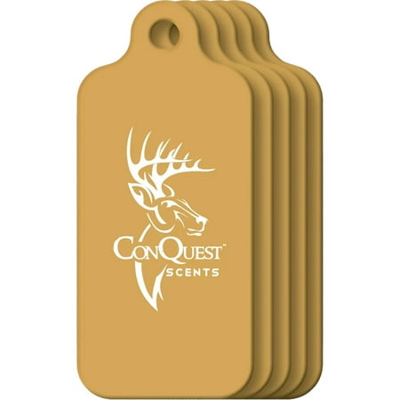 ConQuest Scents 22002 Therma Pads Rutting Buck Scent Deer Hunting Lures (5 Pack)