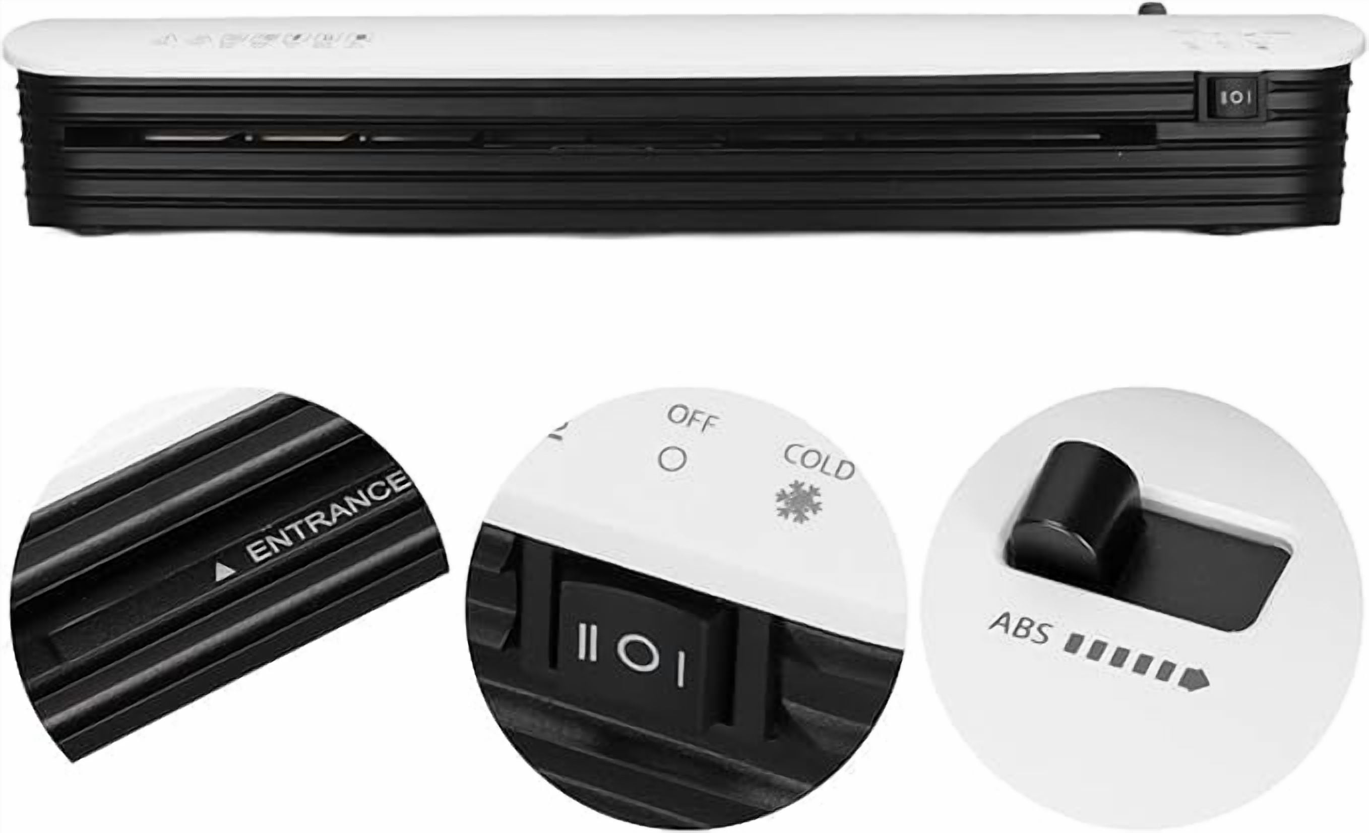 SL399 Laminator Hot & Cold A3  280mm/min 2 Roller for Office Home School