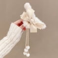 thumbnail image 1 of Pinza Para El Pelo Con Borlas, Pasadores Para El Pelo, Lazo, Borla, Horquilla De Tela, Pinza Para El Pelo De Felpa, Pasadores Para El Pelo Para Niñas, Mujeres, Fiesta De Boda,, 1 of 1