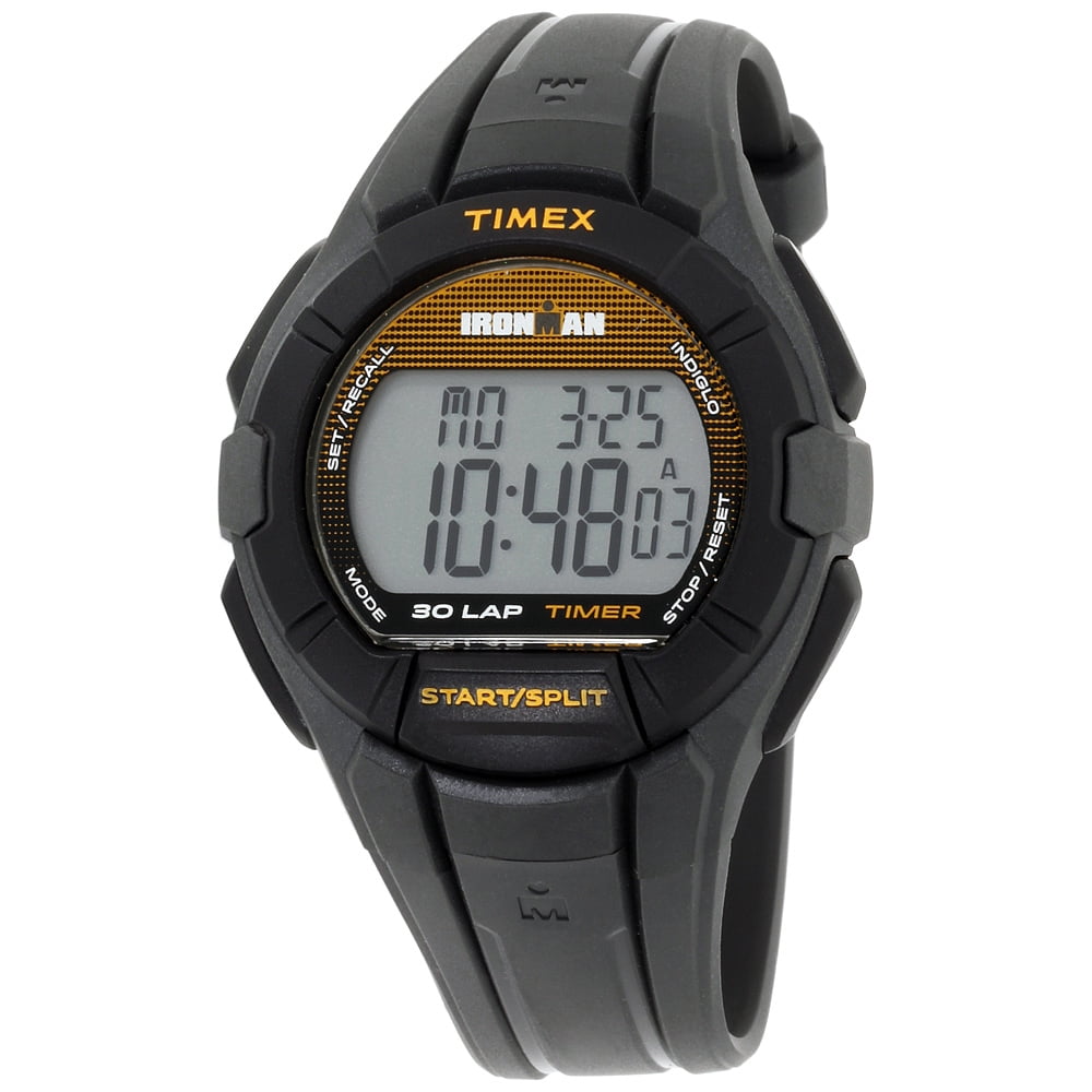 Timex - Ironman Essential 30 Grey Dial Resin Strap Men's Watch TW5K95600 - Walmart.com - Walmart.com