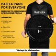 thumbnail image 4 of Sartén para paella Machika esmaltada valenciana de acero esmaltado de 18 pulgadas, 4 of 6