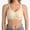 #946-Beige, variant on Wowcloth Women's Sports Bra for Running, Front Closure Yoga Bra with Support, Breathable Workout Top for Gym and Fitness
