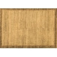 thumbnail image 1 of Ahgly Company Indoor Rectangle Abstract Brown Modern Area Rugs, 3' x 5', 1 of 4