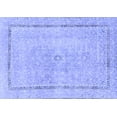 thumbnail image 1 of Ahgly Company Indoor Rectangle Abstract Blue Modern Area Rugs, 7' x 9', 1 of 4