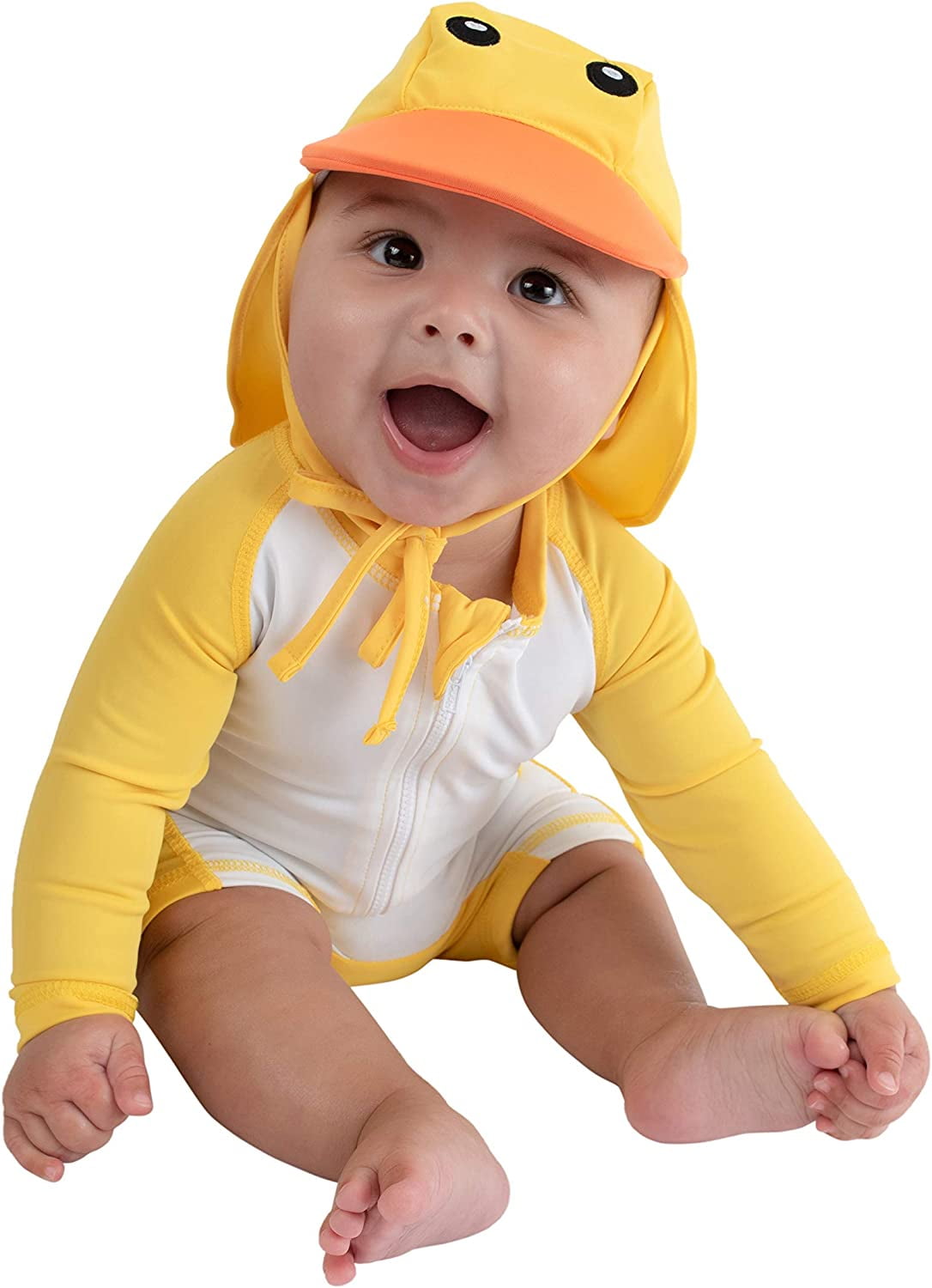 Cuddle Club OnePiece Baby Swimsuit UPF 50+ Infant Sunscreen Baby Beach