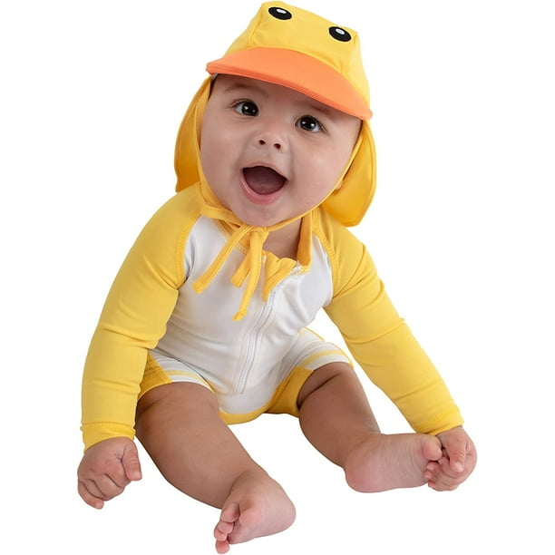 INFANTS NECK FRILL ONE PIECE BEACH SHACK main image 1