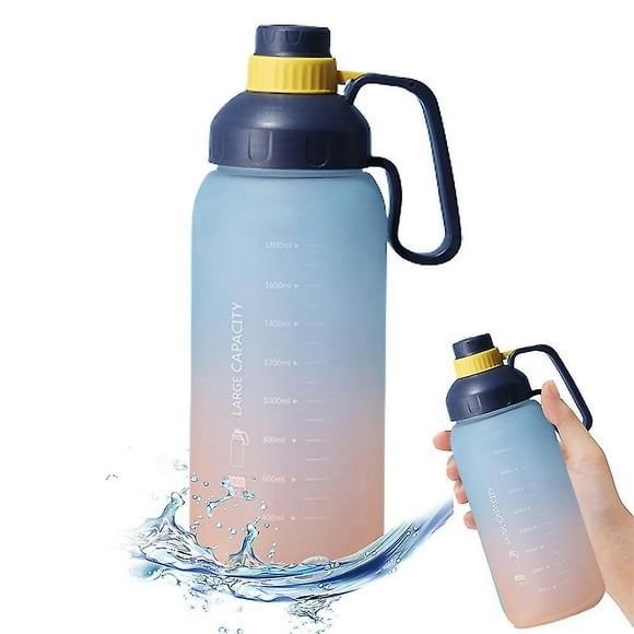 Water Bottle With Time Marker: Water Bottles With Times To Drink, Motivational Water Bottle
