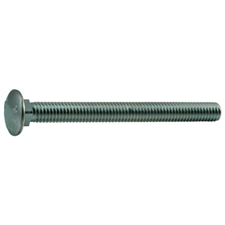 

3/8 -16 x 4 Zinc Plated Grade 2 / A307 Steel Coarse Thread Carriage Bolts CBS-502