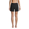 thumbnail image 2 of Lands' End Women's Curvy Fit 5" Quick Dry Board Shorts Swim Shorts with Panty, 2 of 6